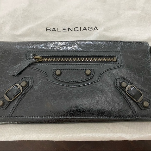 Balenciaga Classic envelope wallet - Picture 8 of 10
